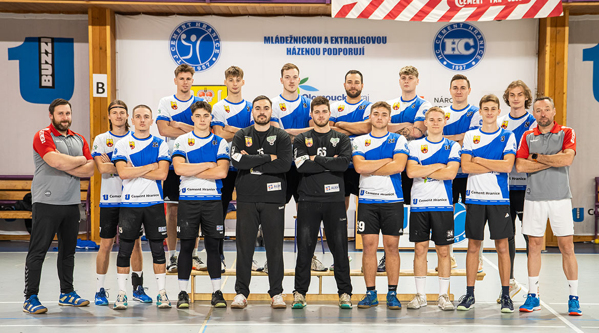 Mužstvo házené mužů -1liga 2024/25